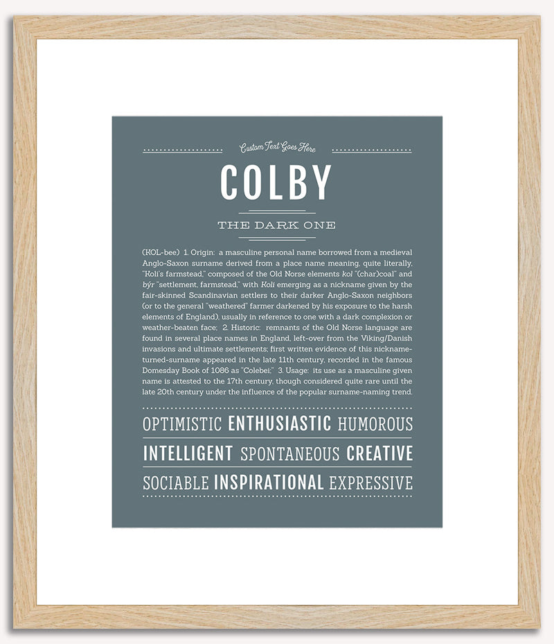 Colby | Name Art Print