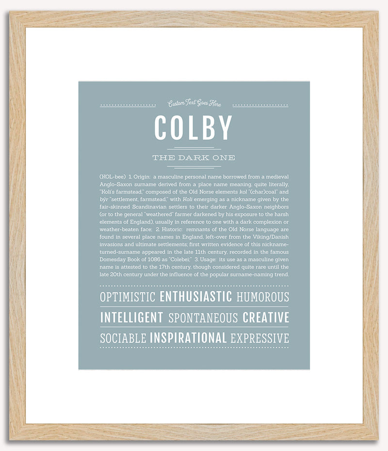 Colby | Name Art Print