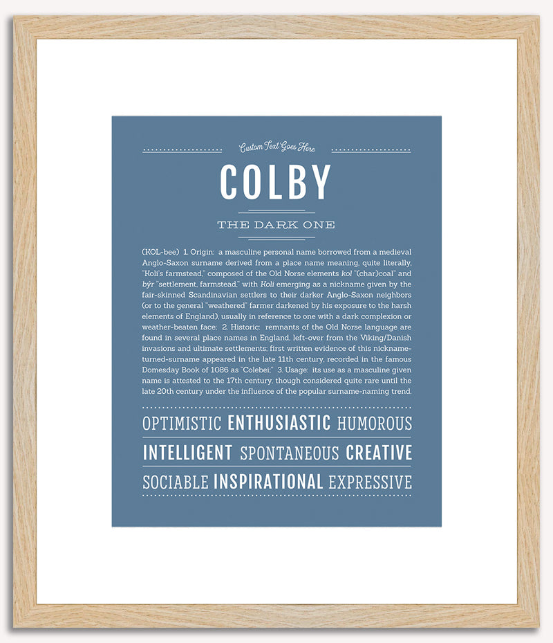 Colby | Name Art Print