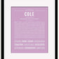 Frame Options | Lilac | Black Frame, Matted