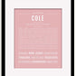 Frame Options | Dusty Rose | Black Frame, Matted