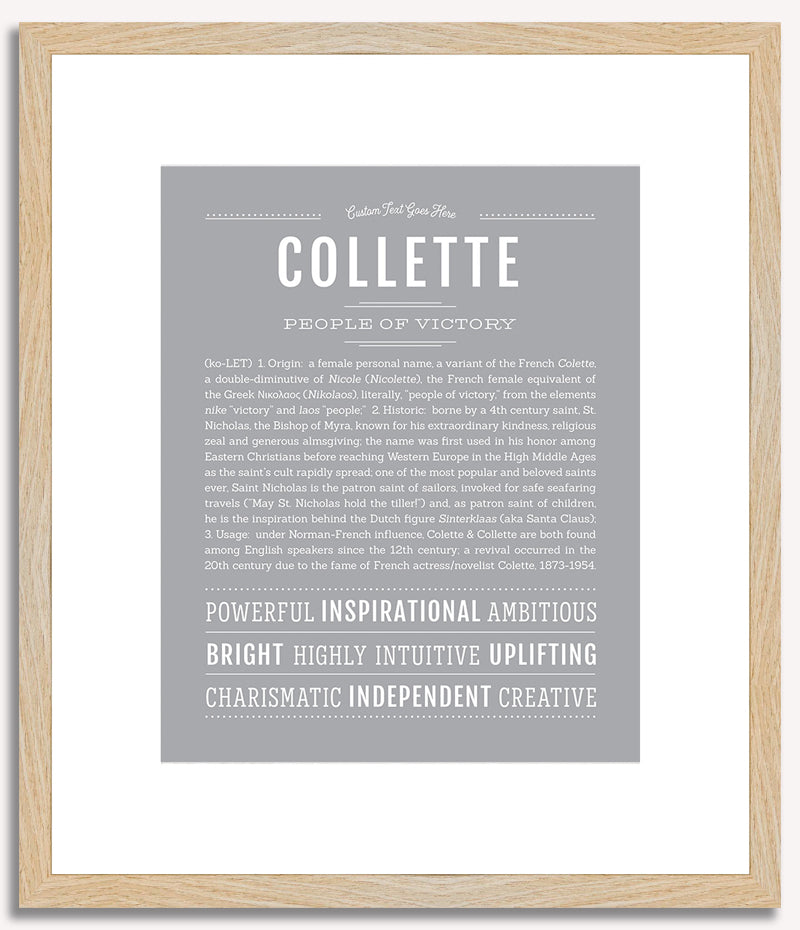 Collette | Name Art Print