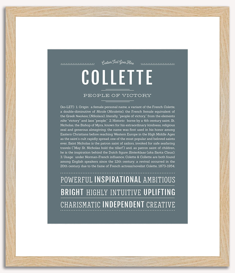 Collette | Name Art Print