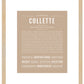 Collette | Name Art Print