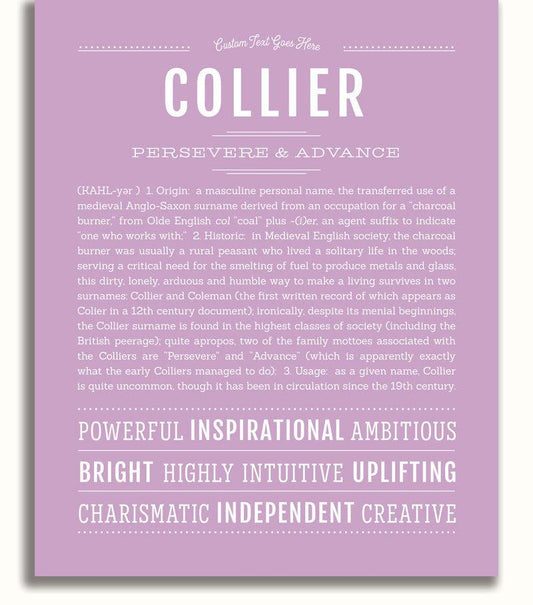 Frame Options | Lilac | No Frame