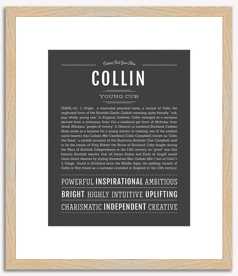 Collin | Name Art Print