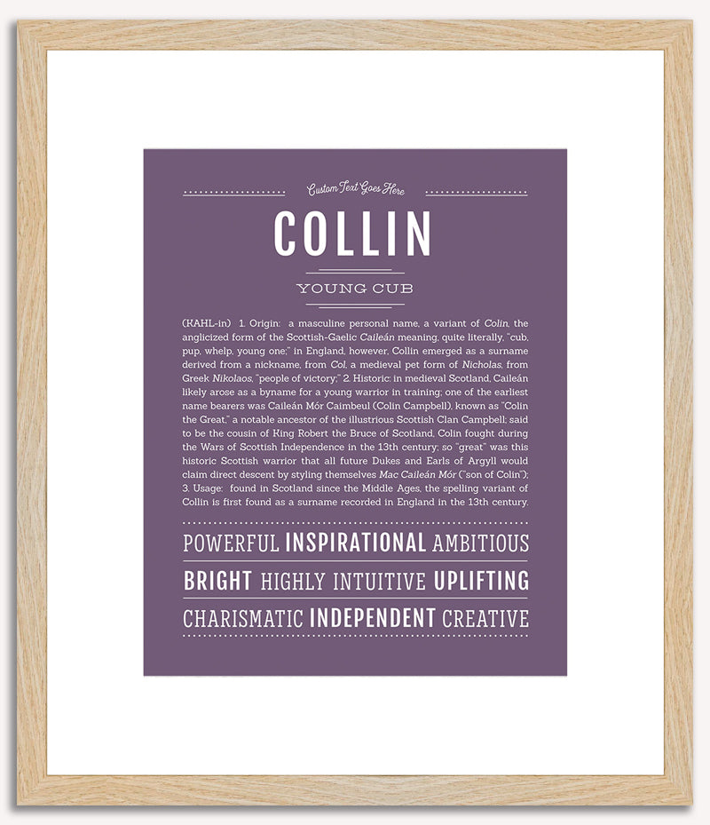 Collin | Name Art Print