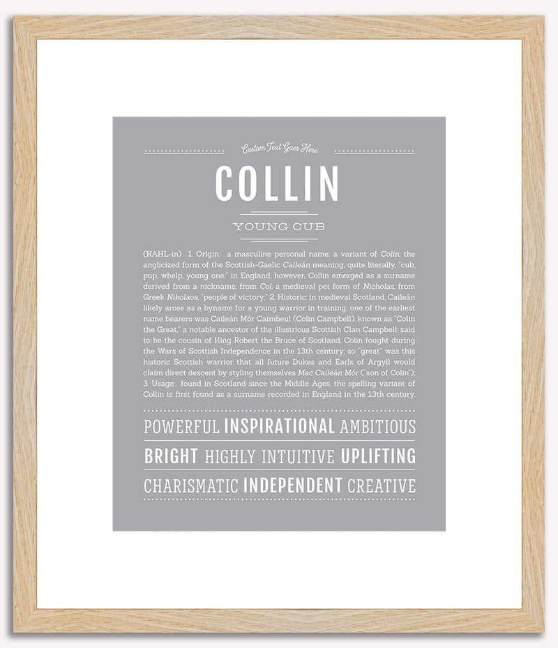 Collin | Name Art Print