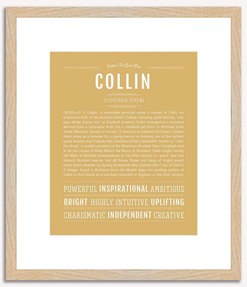 Collin | Name Art Print