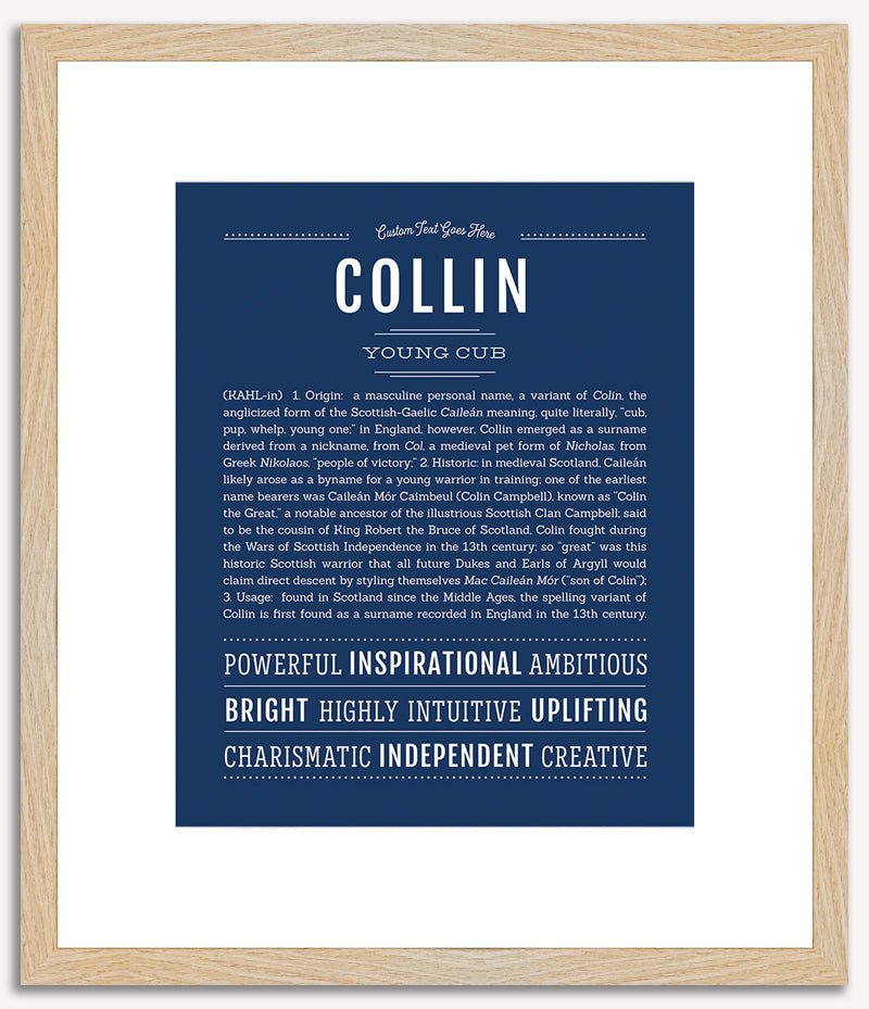 Collin | Name Art Print