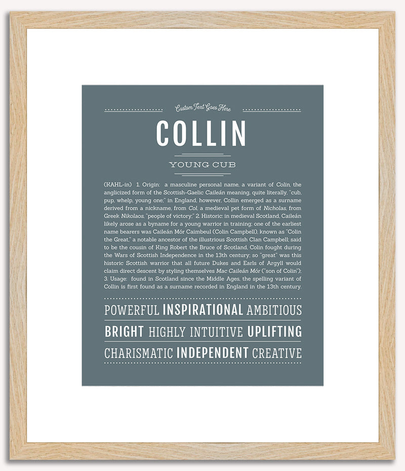 Collin | Name Art Print