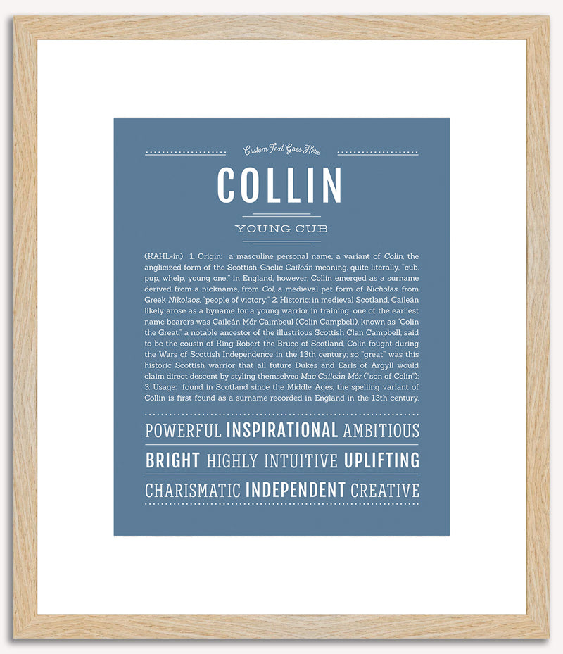 Collin | Name Art Print