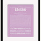 Frame Options | Lilac | Black Frame, Matted