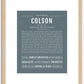 Colson | Name Art Print