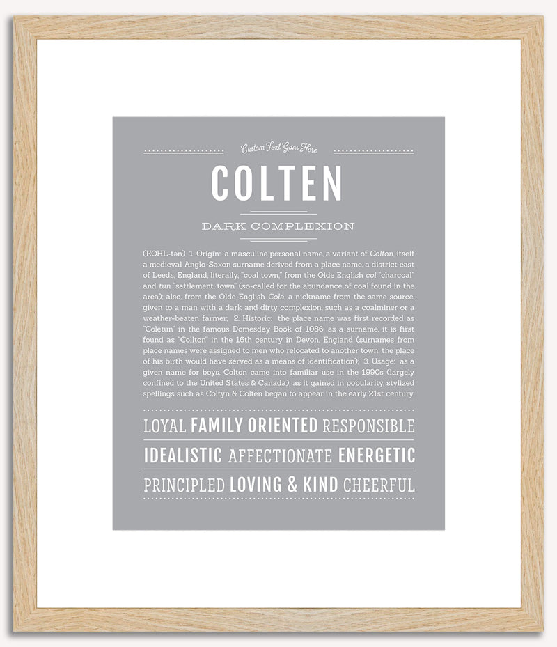 Colten | Name Art Print