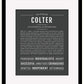 Frame Options | Charcoal Gray | Black Frame, Matted