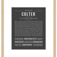 Frame Options | Charcoal Gray | Maple Frame, Matted