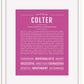 Frame Options | Dark Pink | White Frame, Matted