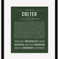 Frame Options | Deep Forest | Black Frame, Matted