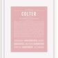 Frame Options | Dusty Rose | White Frame, Matted