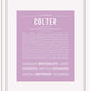 Frame Options | Lilac | White Frame, Matted