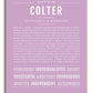 Frame Options | Lilac | No Frame