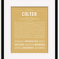 Frame Options | Matte Gold | Black Frame, Matted