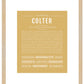 Frame Options | Matte Gold | Maple Frame, Matted