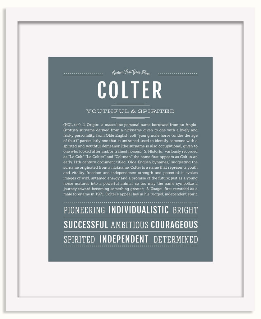 Frame Options | Night Rendezvous | White Frame, Matted