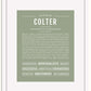 Frame Options | Sage | White Frame, Matted
