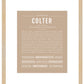 Frame Options | Tan | Maple Frame, Matted