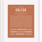 Frame Options | Terra Cotta | White Frame, Matted