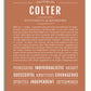 Frame Options | Terra Cotta | No Frame