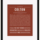 Frame Options | Bordeaux | Black Frame, Matted