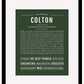 Frame Options | Deep Forest | Black Frame, Matted