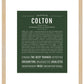 Frame Options | Deep Forest | Maple Frame, Matted