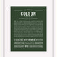 Frame Options | Deep Forest | White Frame, Matted
