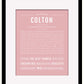 Frame Options | Dusty Rose | Black Frame, Matted