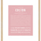Frame Options | Dusty Rose | Maple Frame, Matted