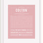Frame Options | Dusty Rose | White Frame, Matted