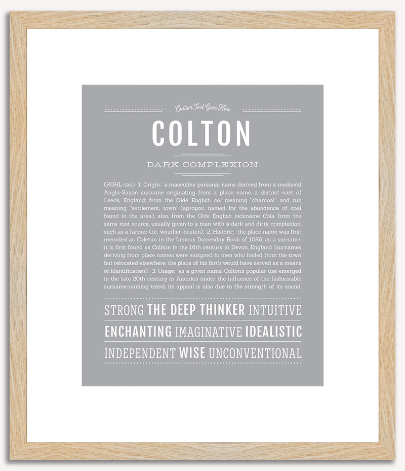 Colton | Name Art Print