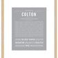 Frame Options | Light Gray | Maple Frame, Matted