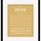 Frame Options | Matte Gold | Black Frame, Matted
