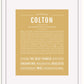 Frame Options | Matte Gold | White Frame, Matted