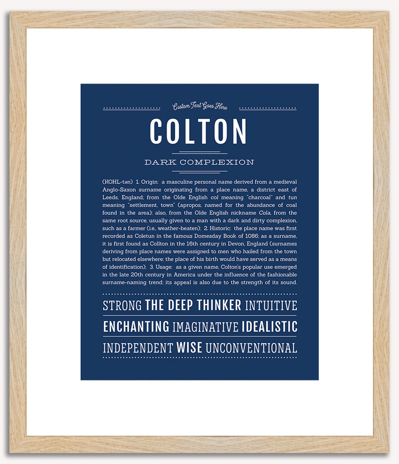 Colton | Name Art Print