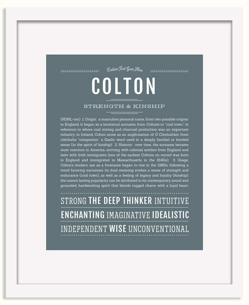 Frame Options | Night Rendezvous | White Frame, Matted