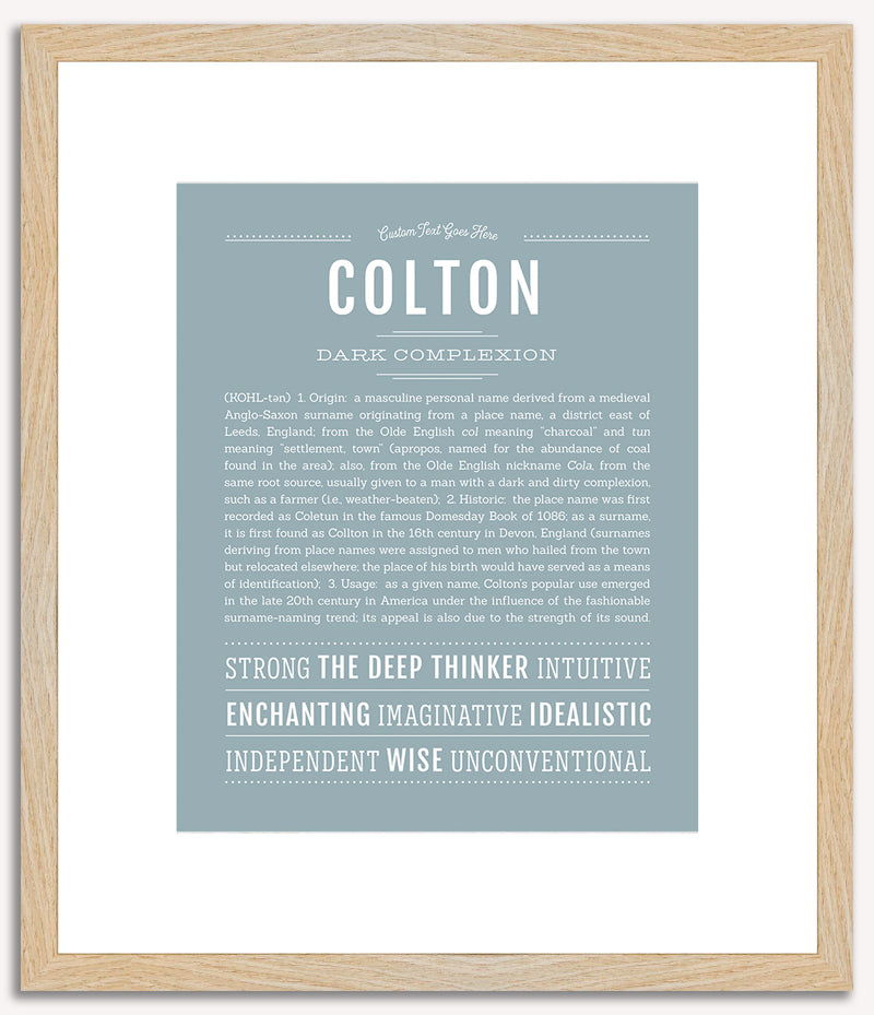 Colton | Name Art Print