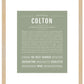 Frame Options | Sage | Maple Frame, Matted