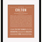 Frame Options | Terra Cotta | Black Frame, Matted