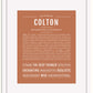 Frame Options | Terra Cotta | White Frame, Matted
